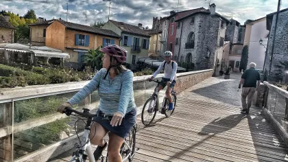 Gardasee und Borghetto Fahrradtour
