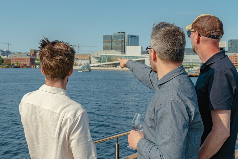 Oslo: Passeio de barco elétrico com brunchOslo: Cruzeiro de barco elétrico híbrido com brunch