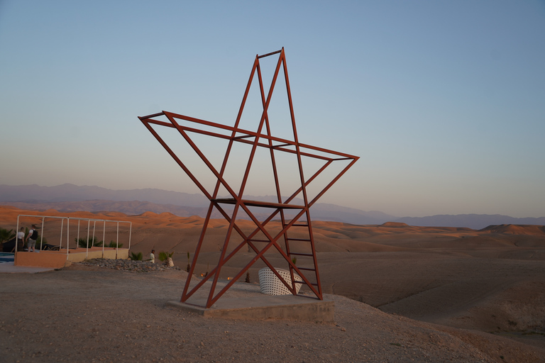 Dinner under Agafay Desert’s Stars with Show & Pool Access Dinner under Agafay Desert’s stars with Show