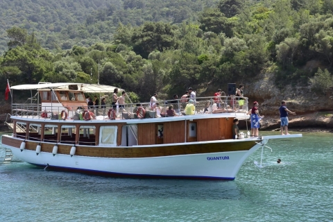 Bodrum: Rejs łodzią na wyspę Orak z lunchem i odbiorem z hoteluRejs łodzią na wyspę Bodrum Orak – z transferem