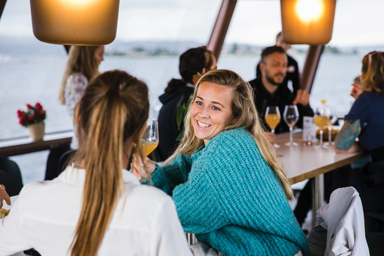 Oslo: Passeio de barco elétrico com brunchOslo: Cruzeiro de barco elétrico híbrido com brunch