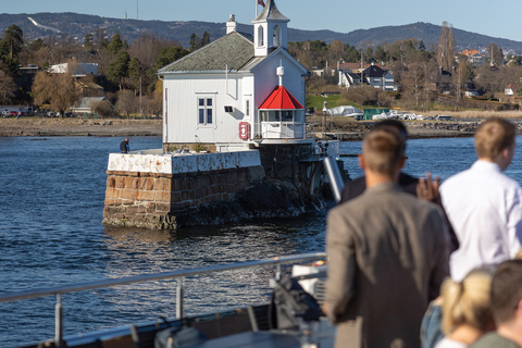 Oslo: Passeio de barco elétrico com brunchOslo: Cruzeiro de barco elétrico híbrido com brunch