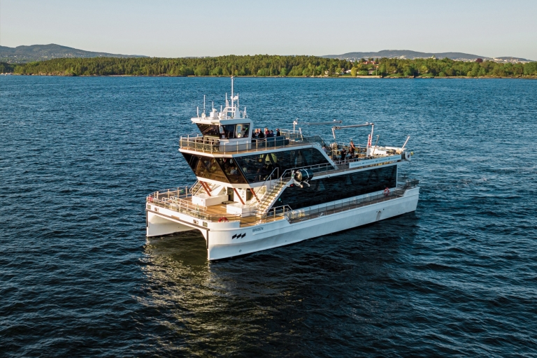 Oslo: crucero en barco eléctrico híbrido con brunch