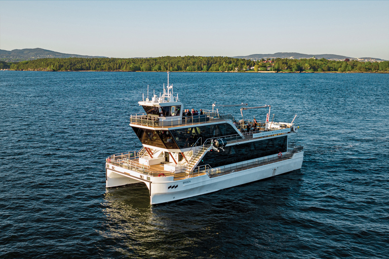 Oslo: crucero en barco eléctrico híbrido con brunch