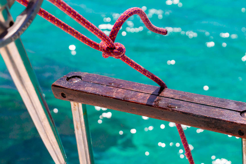 From Stintino: Asinara Sailboat Tour with Lunch Sailboat Tour and Lunch with 11 Seats