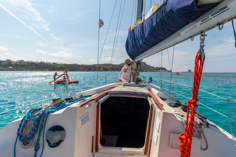 From Stintino: Asinara Sailboat Tour with Lunch Sailboat Tour and Lunch with 11 Seats