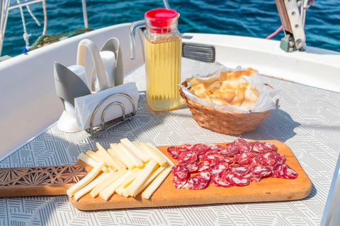 From Stintino: Asinara Sailboat Tour with Lunch Sailboat Tour and Lunch with 11 Seats