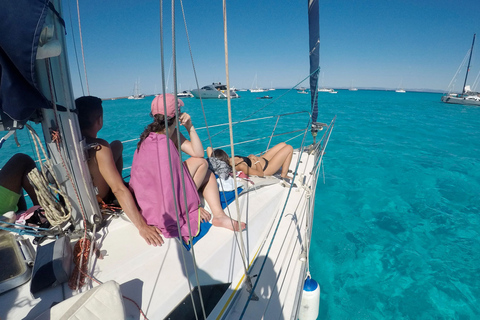 From Stintino: Asinara Sailboat Tour with Lunch Sailboat Tour and Lunch with 11 Seats