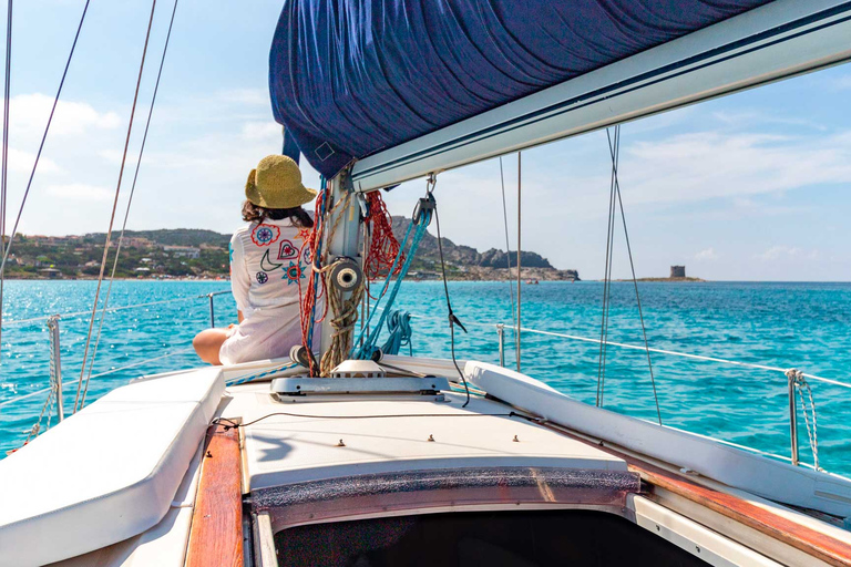 From Stintino: Asinara Sailboat Tour with Lunch Sailboat Tour and Lunch with 11 Seats