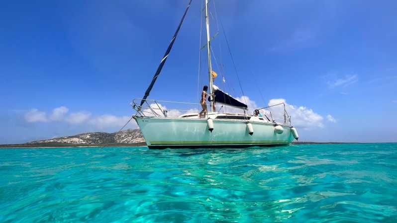 Asinara: escursione in barca a vela di un giorno intero da Stintino