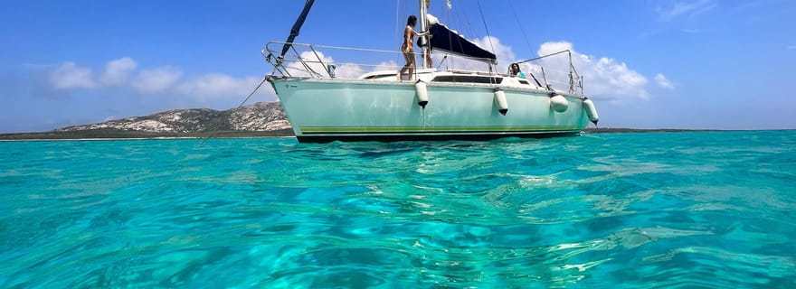 Depuis Stintino : excursion en voilier à Asinara avec déjeuner
