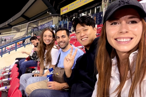 Honkbalwedstrijd kijken in Seoul en lokale eetervaring