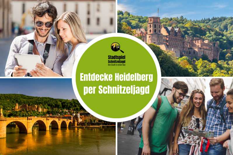 Heidelberg: Caccia al tesoro con tour guidato