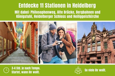 Heidelberg: Scavenger Hunt Self-Guided Tour