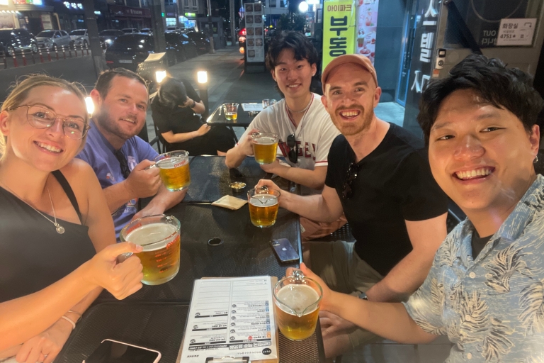 Watching baseball game in Seoul & local food experience