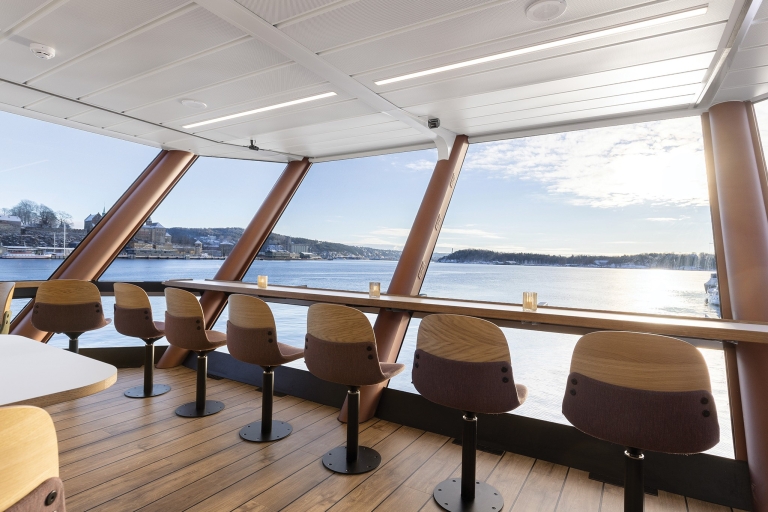 Oslo : croisière en bateau électrique hybride avec brunch