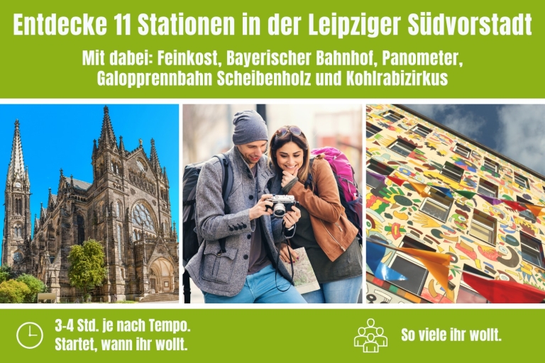Leipzig: Schnitzeljagd durch die SüdvorstadtSchnitzeljagd-Box inkl. Versand innerhalb Deutschlands