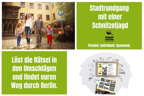 Berlin: Schnitzeljagd für Schulklassen & FamilienSchnitzeljagd-Box Berlin mit Versand in Deutschland