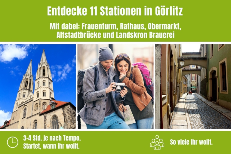Görlitz: Schnitzeljagd Selbstgeführte TourSchnitzeljagd-Box inkl. Versand in Deutschland