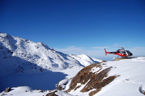Desde Katmandú: Excursión en helicóptero a Langtang- Gosaikunda