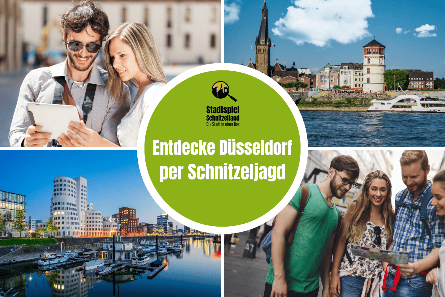 Düsseldorf: Schnitzeljagd - Selbstgeführte Tour