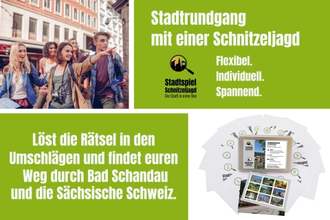Bad Schandau: Búsqueda del tesoro a través de la Suiza sajonaincluido envío dentro de Alemania