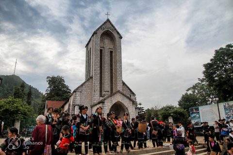 De Hanói: 2 dias em Sapa com o pico Fansipan e trekkingExcursão de Hanói