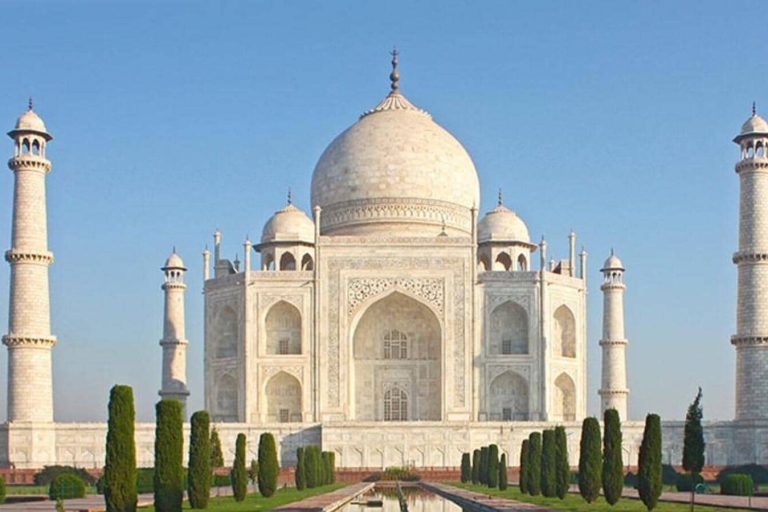 Depuis Delhi : Visite privée du Taj Mahal et du Fort d'Agra avec déjeuner