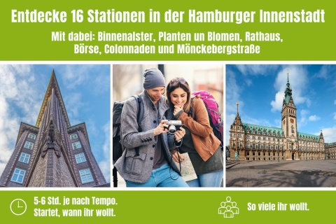 Hamburg: Scavenger Hunt through the City in German Shipping Within Germany