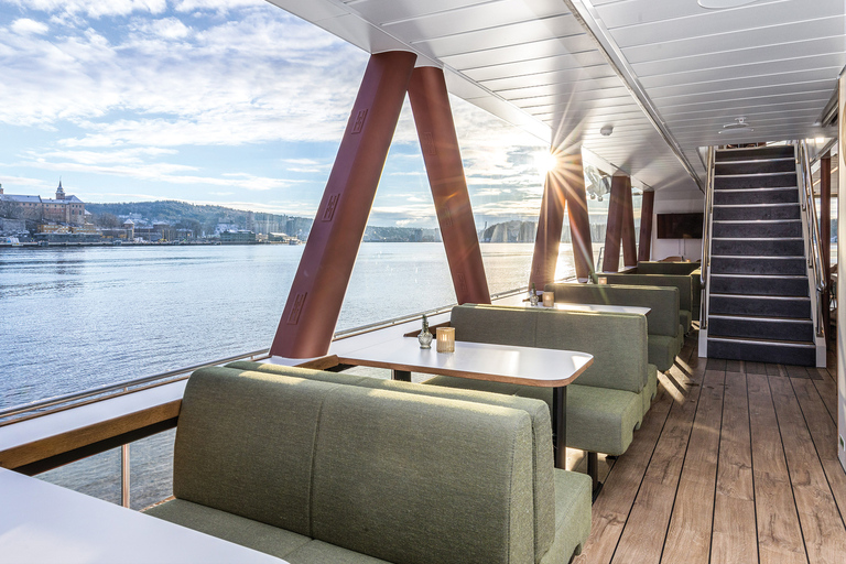 Oslo: 3-gangen dinercruise in de Oslofjord