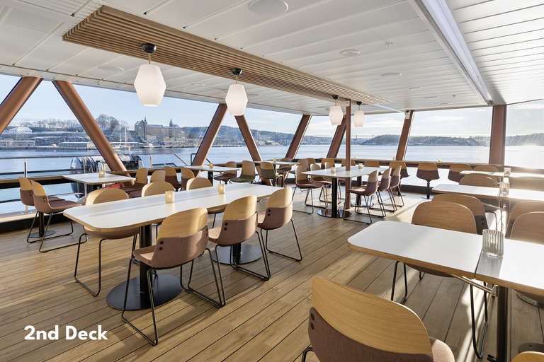 Oslo : dîner-croisière à 3 plats dans le fjord d'Oslo