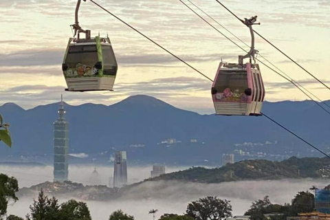 تايبيه: رحلة ليوم واحد إلى جندول ماوكونغ وحديقة الحيوانات ومدينة كيلونغرحلة مدتها 9 ساعات {سيارة عم