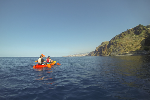 Madère: excursion d'une demi-journée en kayak et plongée en apnée