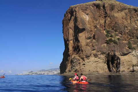 Madère: excursion d'une demi-journée en kayak et plongée en apnée