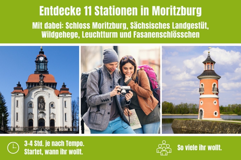 Moritzburg: Schnitzeljagd durch die Stadt (auf Deutsch)Schnitzeljagd-Box Moritzburg inkl. Versand in Deutschland