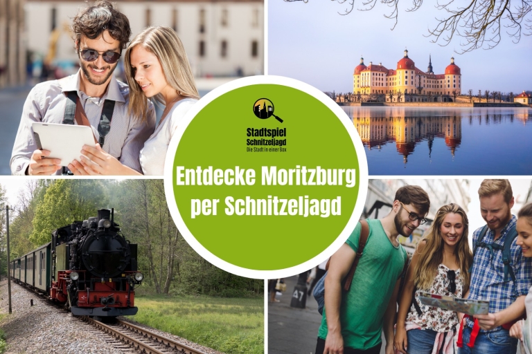 Moritzburg: Scavenger Hunt Tour (in het Duits)Scavenger Hunt box Moritzburg incl. Shipping in Duitsland