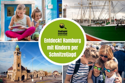 Hamburg: Exciting Scavenger Hunt for Children (in German) Scavenger Hunt Box: Shipping within Germany