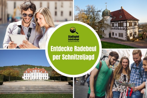 Radebeul: zelfgeleide speurtochtincl. verzending binnen Duitsland