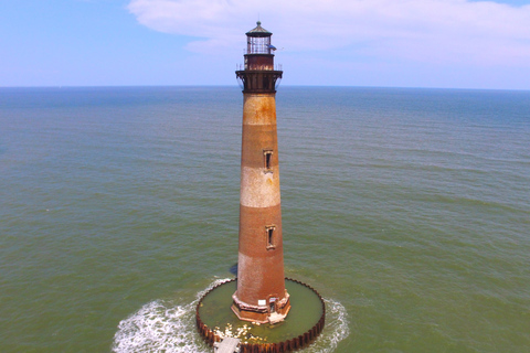 Charleston : Croisière pour les dauphins de l'île Morris avec découverte de la plage