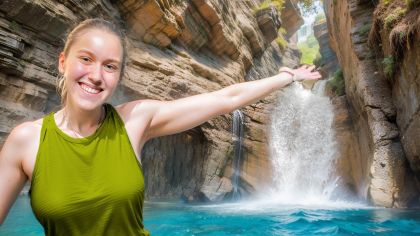 Rincón de la Vieja: Caminhada de aventura na cachoeira La Leona