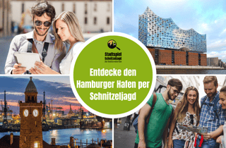 Hamburg: Selbstgeführte Schnitzeljagd-Tour durch den Hafen