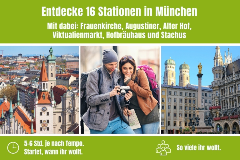 München: Schnitzeljagd durch die AltstadtMünchen: Altstadt-Schnitzeljagd inkl. Versand in Deutschland