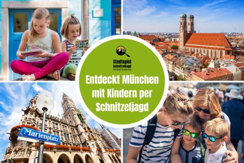 Múnich: Recorrido autoguiado de la búsqueda del tesoro para niños