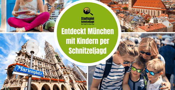 Munich: Scavenger Hunt Self-Guided Tour for Children