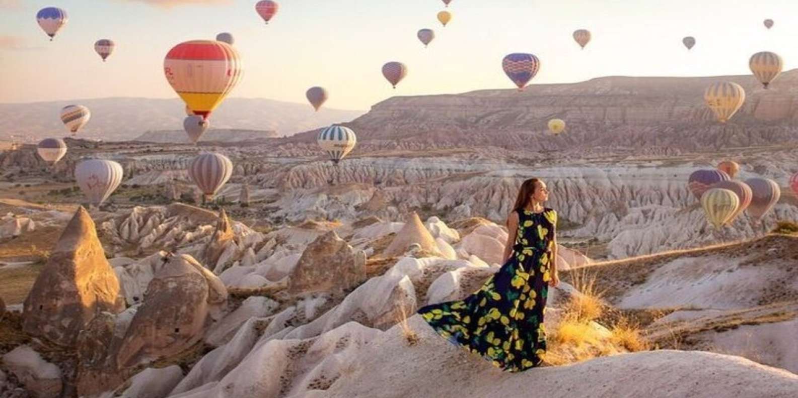 Betabrand - Sunset Yoga Over Cappadocia OR Giving The Hills Of