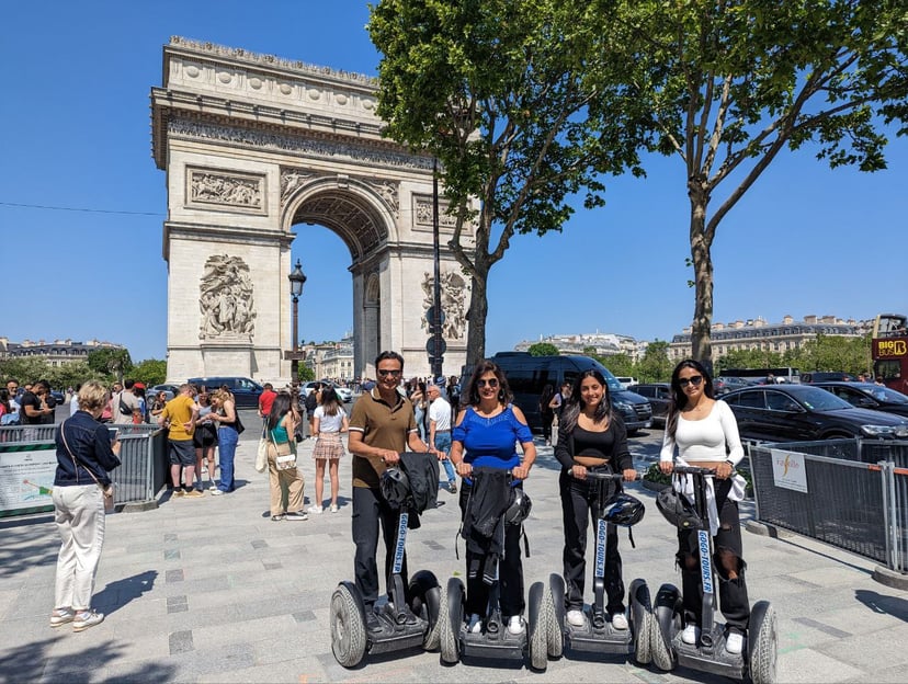 Paris : visite guidée privée en Segway