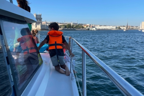 Lizbona: Prywatna wycieczka katamaranem wzdłuż rzeki Tag3-godzinna wycieczka