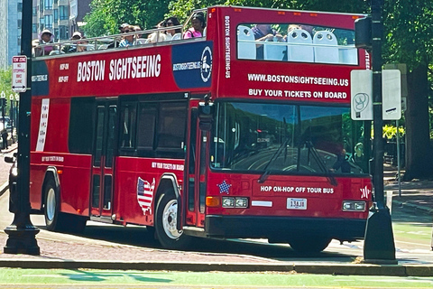 Boston: Hop-On Hop-Off Double-Decker Bus Sightseeing Tour