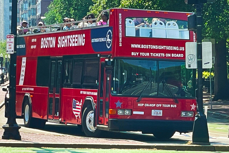 Boston: Hop-On Hop-Off Double-Decker Bus Sightseeing Tour