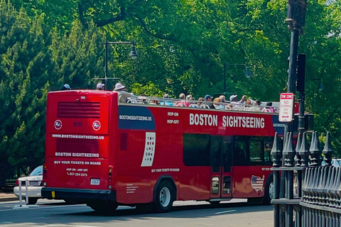 Boston: Hop-On Hop-Off Double-Decker Bus Sightseeing Tour